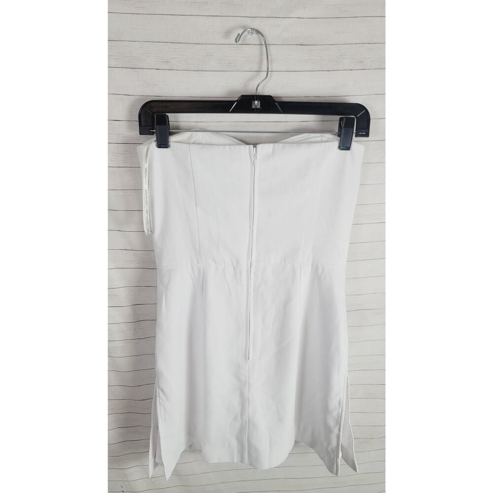 Lilly Pulitzer Kylo Strapless Skirted Romper in White, sz 2 - Picture 13 of 16